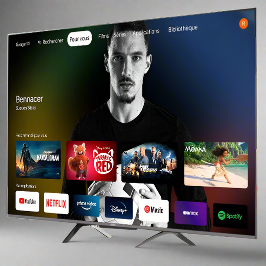 TV QLED 65" IRIS SMART GOOGLE TV ULTRA HD 4K 65Q7010 - 2 ANS GARANTIE