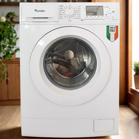 MACHINE A LAVER FRONTALE 9 KG CONDOR 1200 TRS - BLANC