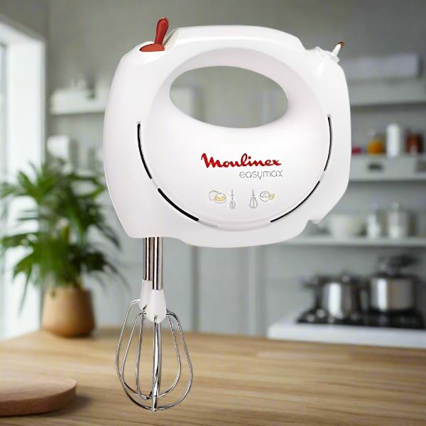 BATTEUR MOULINEX 200 W 2 VITESSES TURBO - BLANC