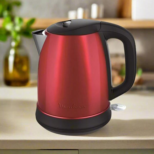 BOUILLOIRE ELECTRIQUE SANS FIL MOULINEX 1.7 LITRES - ROUGE