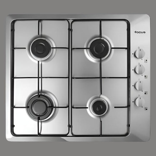 PLAQUE DE CUISSON 4 FEUX 60 CM FOCUS F400X - INOX