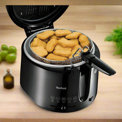 FRITEUSE MAXI & FRY TEFAL FF107810 2.1 LITRES - NOIR