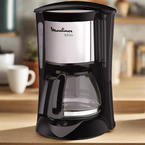 CAFETIERE ELECTRIQUE MOULINEX SUBITO 1 LITRES 6 TASSES -VNOIR