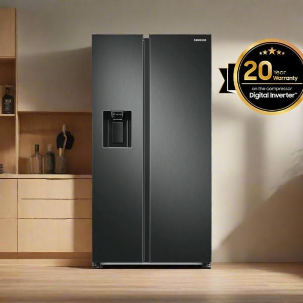 REFRIGERATEUR SIDE BY SIDE SAMSUNG RS68A8820B1 652 LITRES NOFROST - NOIR