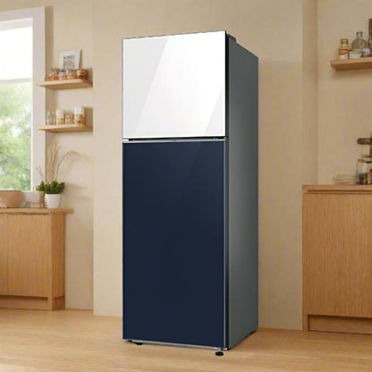 REFRIGERATEUR SAMSUNG RT42CB66448AEL 415 LITRES INVERTER NOFROST - BLUE MARINE & BLANC