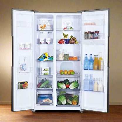 REFRIGERATEUR SIDE BY SIDE CANDY CHSBSO6174X 529 LITRES - INOX