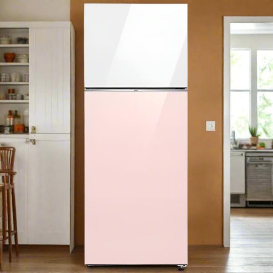 REFRIGERATEUR SAMSUNG RT47CB66448CME 460 LITRES INVERTER NOFROST - ROSE & BLANC