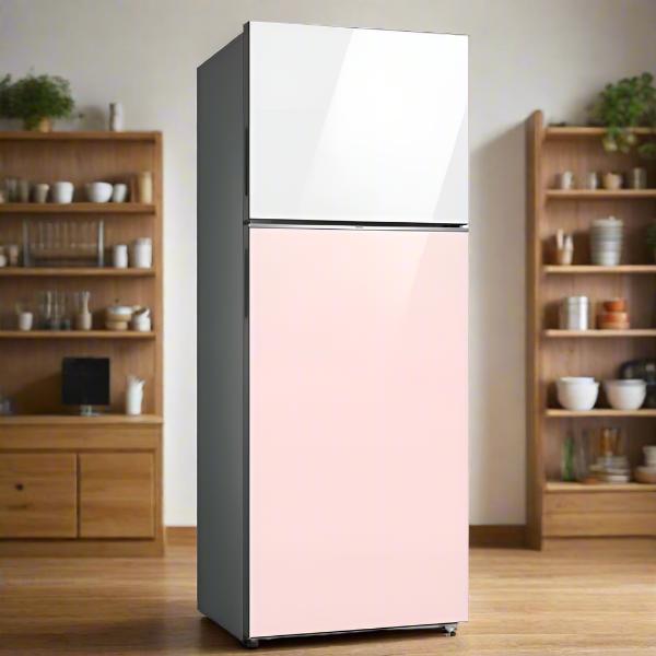 REFRIGERATEUR SAMSUNG RT47CB66448CME 460 LITRES INVERTER NOFROST - ROSE & BLANC