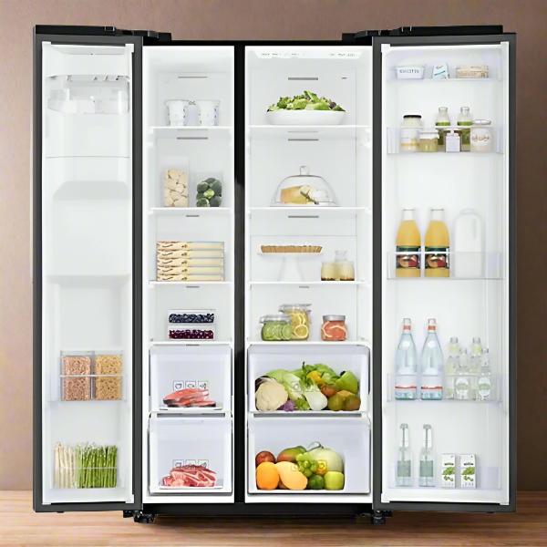 REFRIGERATEUR SIDE BY SIDE SAMSUNG RS68A8820B1 652 LITRES NOFROST - NOIR