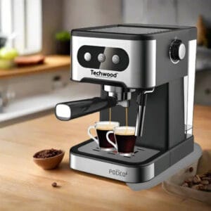 CAFETIERE EXPRESSO & NESPRESSO 20 BARS TECHWOOD TCA156EXN TECHWOOD