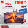 tv tcl 50 pouces qled smart google tv 50s5k