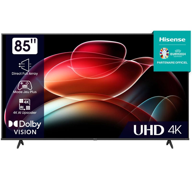 TV LED 85" HISENSE SMART ULTA HD 4K 85A6K