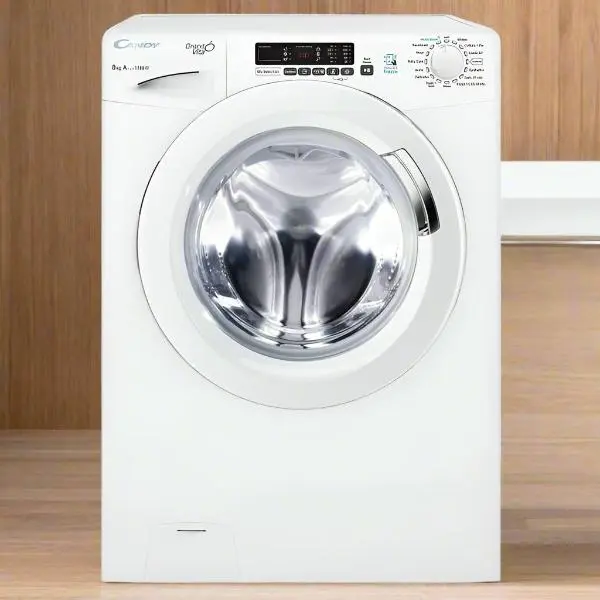Machine à laver CANDY 8 kg – Frontale, 1200 Tours/min, Blanc Modèle : GVS128D3.80