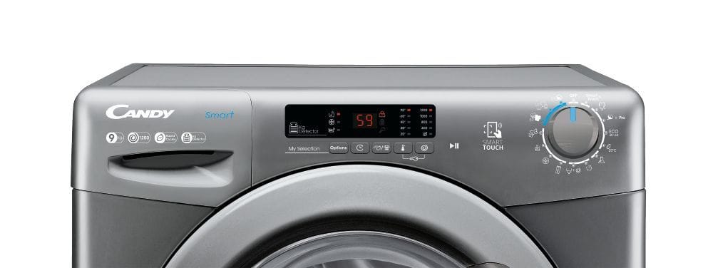 MACHINE A LAVER CANDY 9KG 1400 TSR GVS149DC3R-80 - SILVER – Image 3