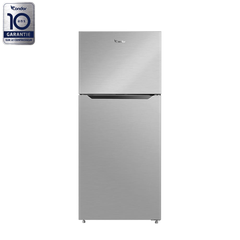 REFRIGERATEUR CONDOR 2 PORTES 413 LITRES CRDN560X NOFROST - INOX