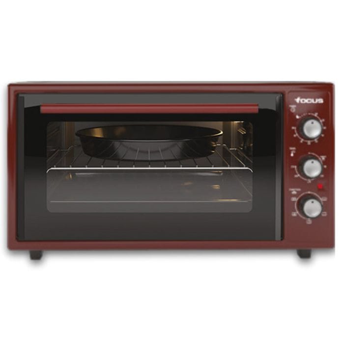 FOUR ELECTRIQUE VENTILE 45 LITRES FOCUS F45R - ROUGE