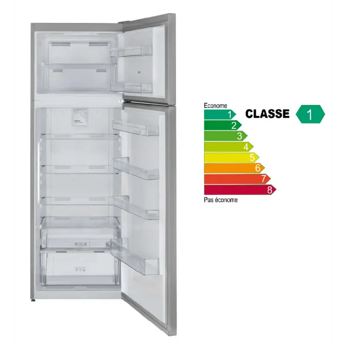 Réfrigérateur Telefunken 496L INOX 483I – 2 Portes, No Frost – Image 2