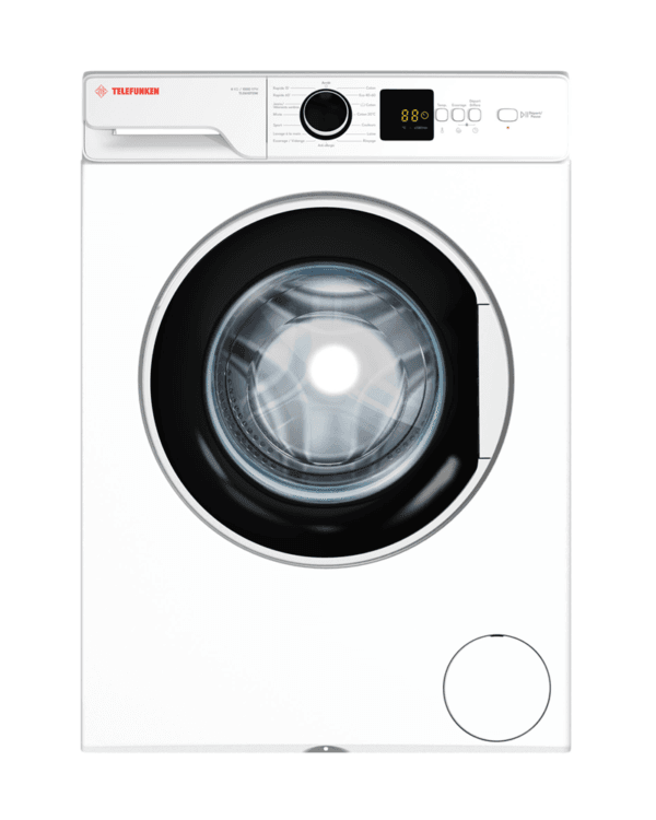 MACHINE A LAVER FRONTAL 6KG 1000TRS TELEFUNKEN - BLANC