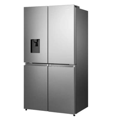 REFRIGERATEUR SIDE BY SIDE HISENSE INVERTER 4 PORTES 579 LITRES NOFROST - INOX – Image 2
