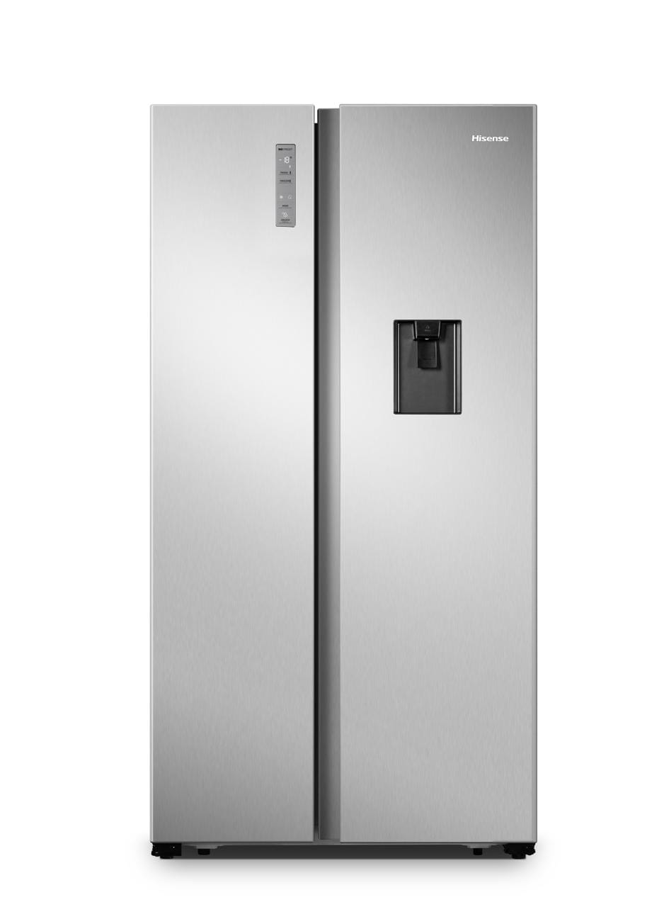Réfrigérateur côte à côte Hisense 519 litres RS3P518NMC sans givre en acier inoxydable