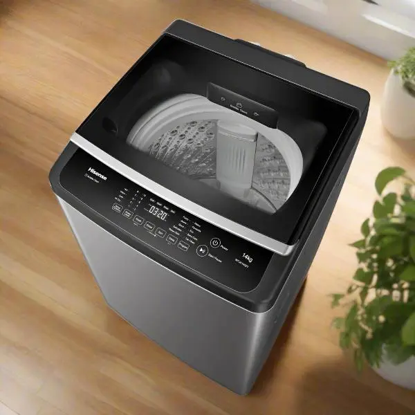 MACHINE A LAVER TOP 14 KG HISENSE WTJA1402T - SILVER – Image 2